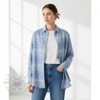 Pamuk YARN DYED NEON Stripe summer