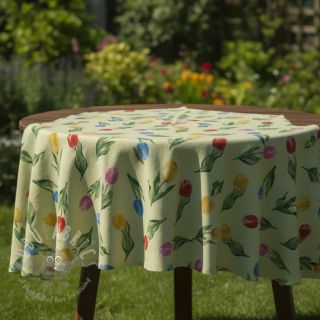 Dekorativna tkanina Tulip Flower Field digital print