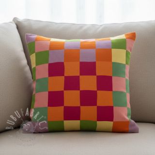 Dekorativna tkanina Joyful Block Patch digital print