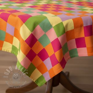 Dekorativna tkanina Joyful Block Patch digital print