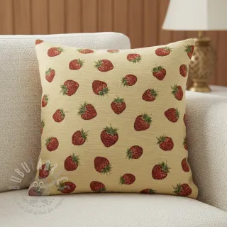 Dekorativna tkanina GOBELIN premium Strawberry Sweet Joy
