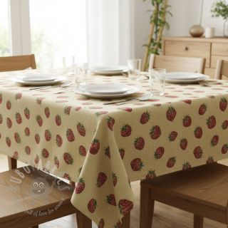 Dekorativna tkanina GOBELIN premium Strawberry Sweet Joy