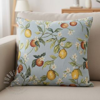 Dekorativna tkanina GOBELIN premium Citrus Orange Lemon