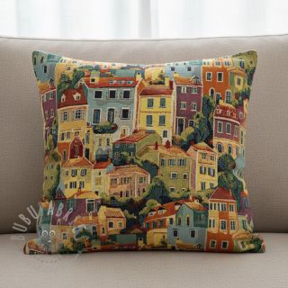 Dekorativna tkanina GOBELIN premium Happy Siesta House