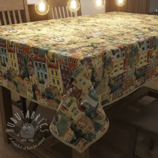 Dekorativna tkanina GOBELIN premium Happy Siesta House