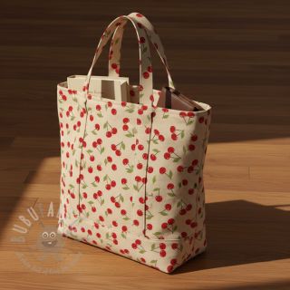 Dekorativna tkanina Linenlook premium Cherry Happy Joy