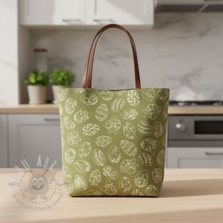 Dekorativna tkanina Linenlook premium Easter Egg Tale