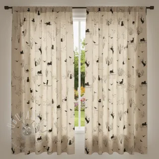 Dekorativna tkanina Linenlook premium Cat Sea Life