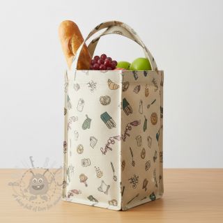 Dekorativna tkanina Linenlook premium Bake Off Doodle