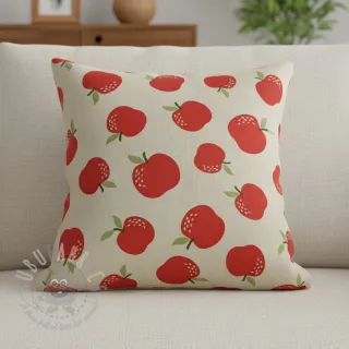 Dekorativna tkanina Linenlook premium Apple Happy Joy