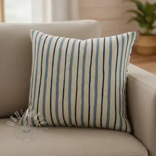 Dekorativna tkanina Linenlook premium Wavy Art Stripe