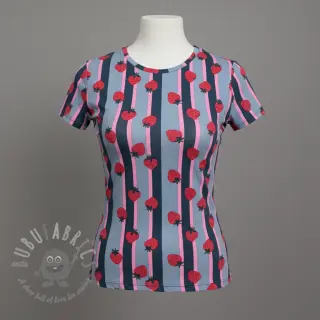 Jersey Fruits Strawberry petrol