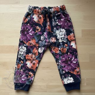 Triko Flower Luna navy digital print