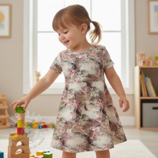 Triko materijal čupav Fairy tales digital print