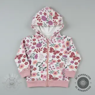 Triko Flowers Azriel offwhite