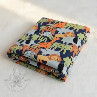 Triko Animaland navy