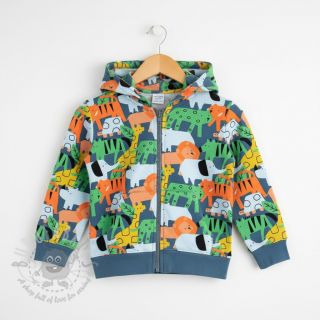 Triko Animaland petrol