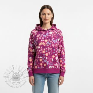 Triko Flowers Azriel fuchsia