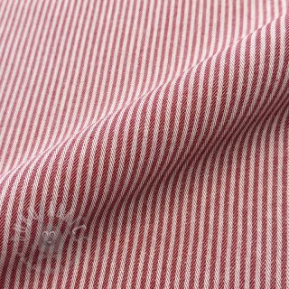 Dekorativna tkanina DOBBY Colored stripe cherry