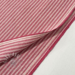Dekorativna tkanina DOBBY Colored stripe fuchsia