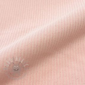 Dekorativna tkanina DOBBY Colored stripe light pink