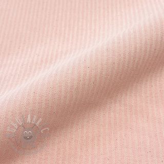 Dekorativna tkanina DOBBY Colored stripe light pink