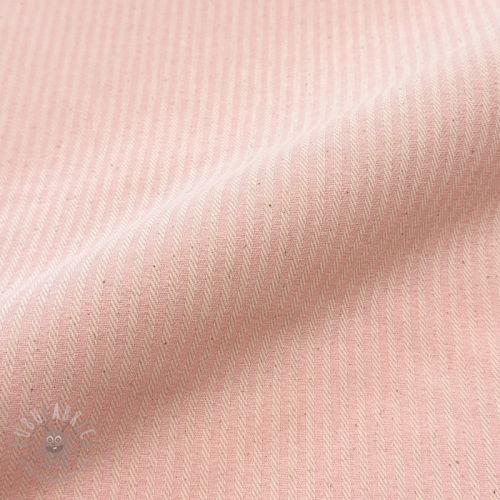 Dekorativna tkanina DOBBY Colored stripe light pink