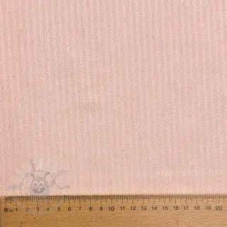 Dekorativna tkanina DOBBY Colored stripe light pink