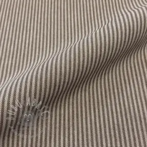 Dekorativna tkanina DOBBY Colored stripe coffee