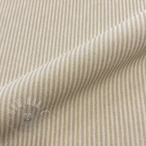 Dekorativna tkanina DOBBY Colored stripe sand