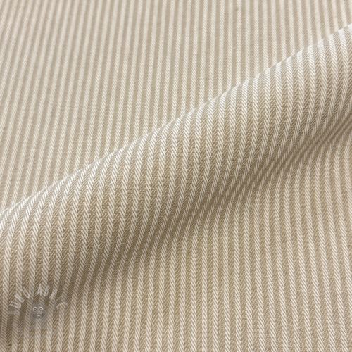 Dekorativna tkanina DOBBY Colored stripe sand