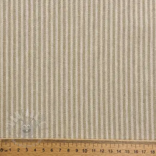 Dekorativna tkanina DOBBY Colored stripe sand