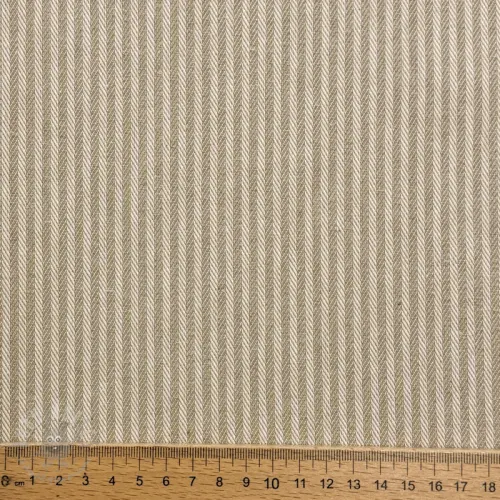 Dekorativna tkanina DOBBY Colored stripe sand