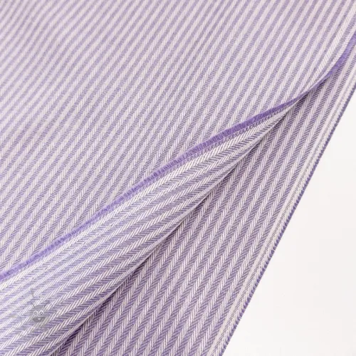 Dekorativna tkanina DOBBY Colored stripe lavender