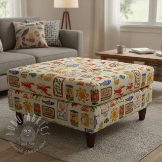 Dekorativna tkanina Mediterranean Vibe digital print