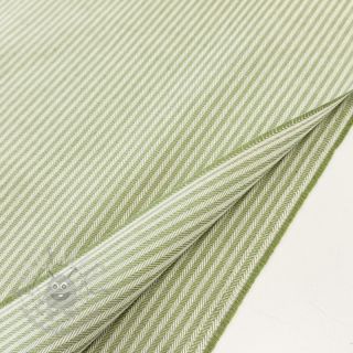 Dekorativna tkanina DOBBY Colored stripe light green