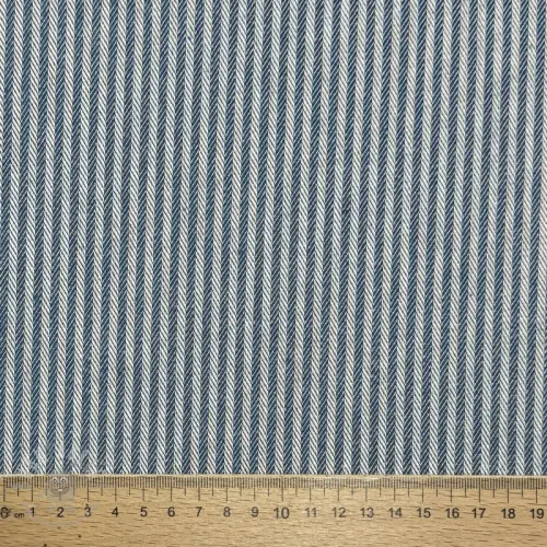 Dekorativna tkanina DOBBY Colored stripe blue