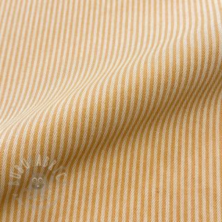 Dekorativna tkanina DOBBY Colored stripe ochre