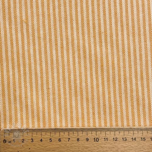 Dekorativna tkanina DOBBY Colored stripe ochre