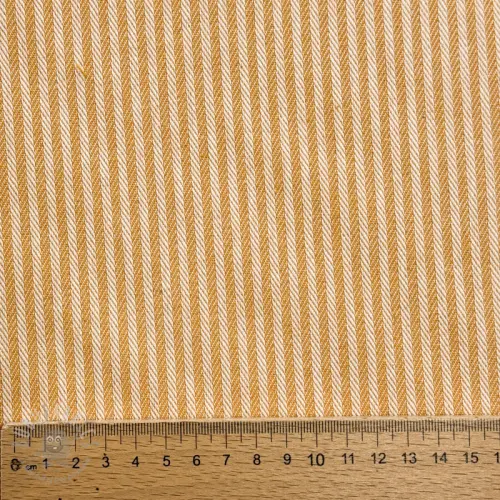 Dekorativna tkanina DOBBY Colored stripe ochre
