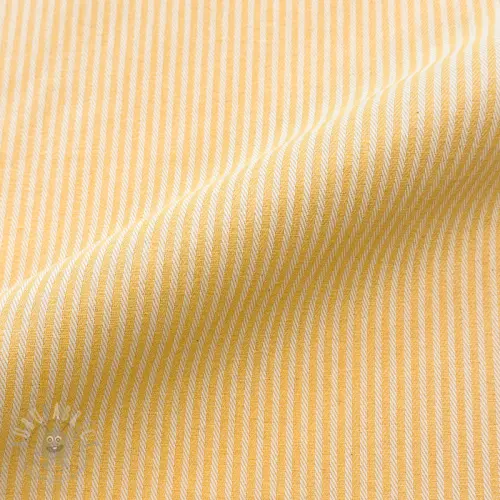 Dekorativna tkanina DOBBY Colored stripe warm yellow