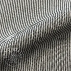 Dekorativna tkanina DOBBY Colored stripe graphite