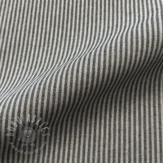 Dekorativna tkanina DOBBY Colored stripe graphite