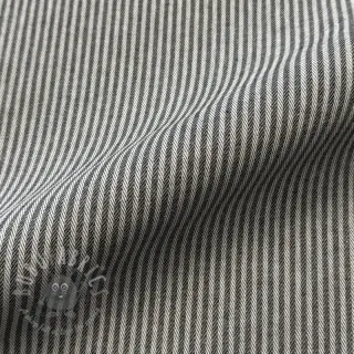 Dekorativna tkanina DOBBY Colored stripe graphite