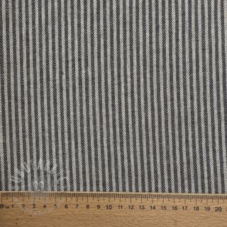Dekorativna tkanina DOBBY Colored stripe graphite