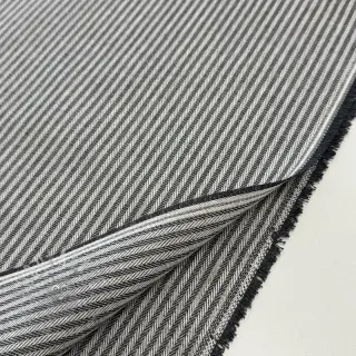Dekorativna tkanina DOBBY Colored stripe graphite