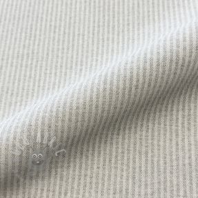 Dekorativna tkanina DOBBY Colored stripe light grey