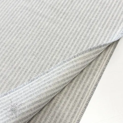 Dekorativna tkanina DOBBY Colored stripe light grey