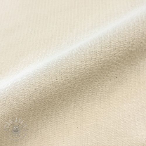 Dekorativna tkanina DOBBY Colored stripe naturel