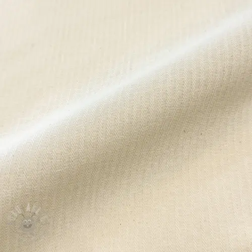 Dekorativna tkanina DOBBY Colored stripe naturel